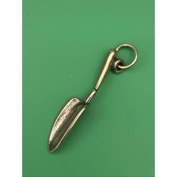 Garden Shovel Sterling Silver Jewelry Charm #plants - Picture 1 of 4